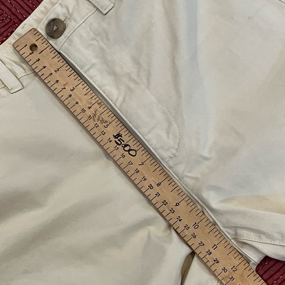 GAP Cream / soft yellow Wide Leg high rise stride ankle Pants - Picture 8 of 16